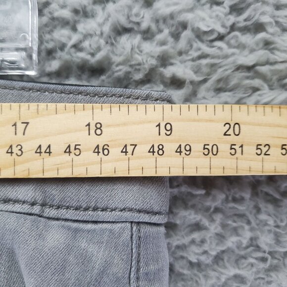Torrid Jeans Womens 18 Gray Bombshell Skinny Distressed Stretch Denim - Picture 5 of 10